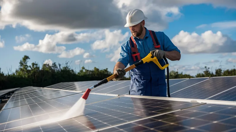 Industrial Scale Solar Panel Cleaning: Challenges and Solutions