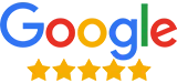 Google 5.0 star rating - 100 reviews