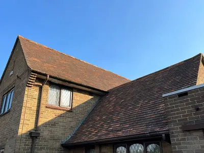 Clay Tile Roof Cleaning and Painting - Northampton (March 2024) - photo 10