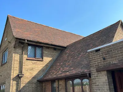 Clay Tile Roof Cleaning and Painting - Northampton (March 2024) - photo 11