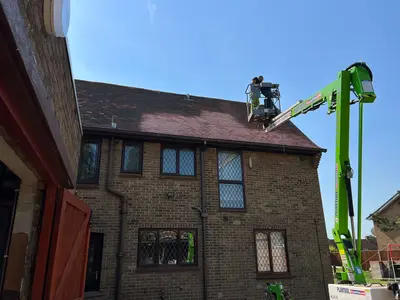Clay Tile Roof Cleaning and Painting - Northampton (March 2024) - photo 13