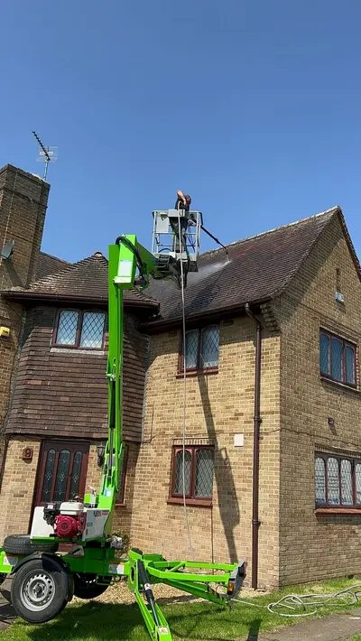 Clay Tile Roof Cleaning and Painting - Northampton (March 2024) - photo 16