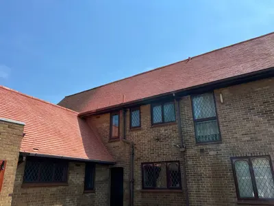 Clay Tile Roof Cleaning and Painting - Northampton (March 2024) - photo 4