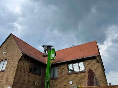 Clay Tile Roof Cleaning and Painting - Northampton (March 2024) - photo 6