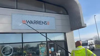 Commercial Exterior Cleaning - Farmfoods Supermarket, Crownhill, Plymouth - photo 10