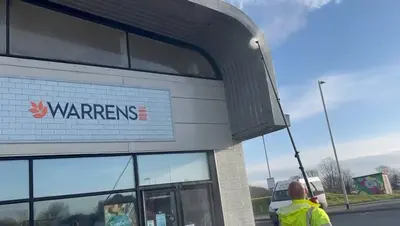 Commercial Exterior Cleaning - Farmfoods Supermarket, Crownhill, Plymouth - photo 11