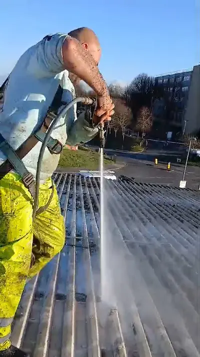 Commercial Exterior Cleaning - Farmfoods Supermarket, Crownhill, Plymouth - photo 15