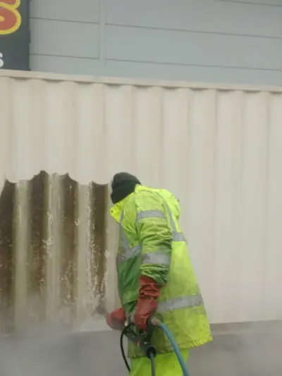 Commercial Exterior Cleaning - Farmfoods Supermarket, Crownhill, Plymouth - photo 17