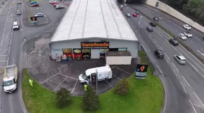 Commercial Exterior Cleaning - Farmfoods Supermarket, Crownhill, Plymouth - photo 2
