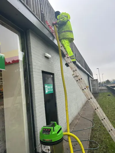 Commercial Exterior Cleaning - Farmfoods Supermarket, Crownhill, Plymouth - photo 27