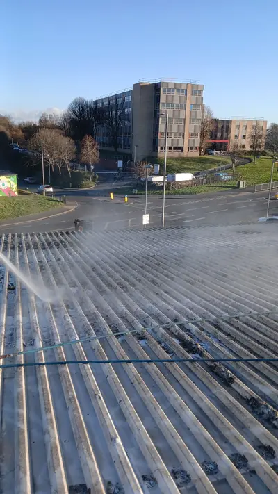 Commercial Exterior Cleaning - Farmfoods Supermarket, Crownhill, Plymouth - photo 43