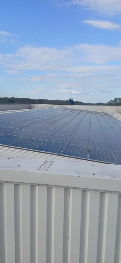 Commercial Warehouse Roof, Cladding and Gutter Cleaning - Desborough (Kettering Area) - photo 1