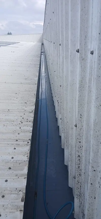 Commercial Warehouse Roof, Cladding and Gutter Cleaning - Desborough (Kettering Area) - photo 10