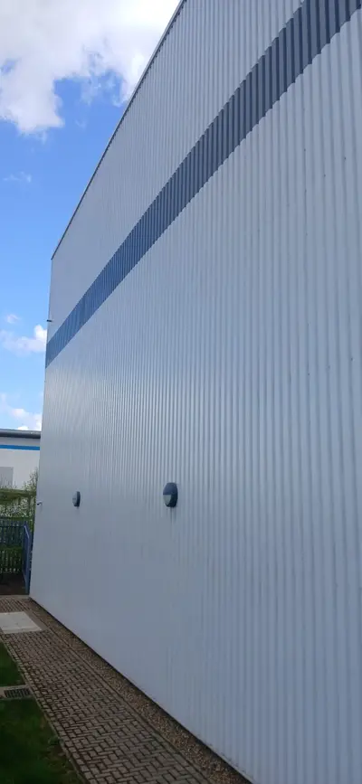 Commercial Warehouse Roof, Cladding and Gutter Cleaning - Desborough (Kettering Area) - photo 15
