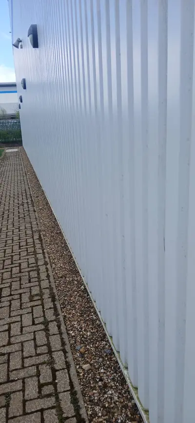 Commercial Warehouse Roof, Cladding and Gutter Cleaning - Desborough (Kettering Area) - photo 17