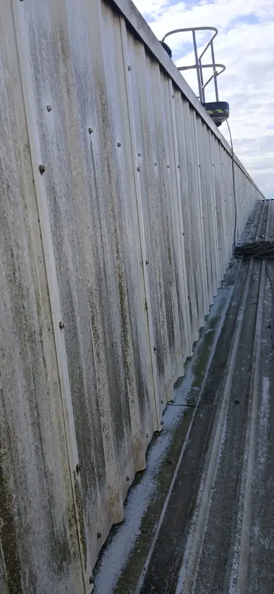Commercial Warehouse Roof, Cladding and Gutter Cleaning - Desborough (Kettering Area) - photo 21