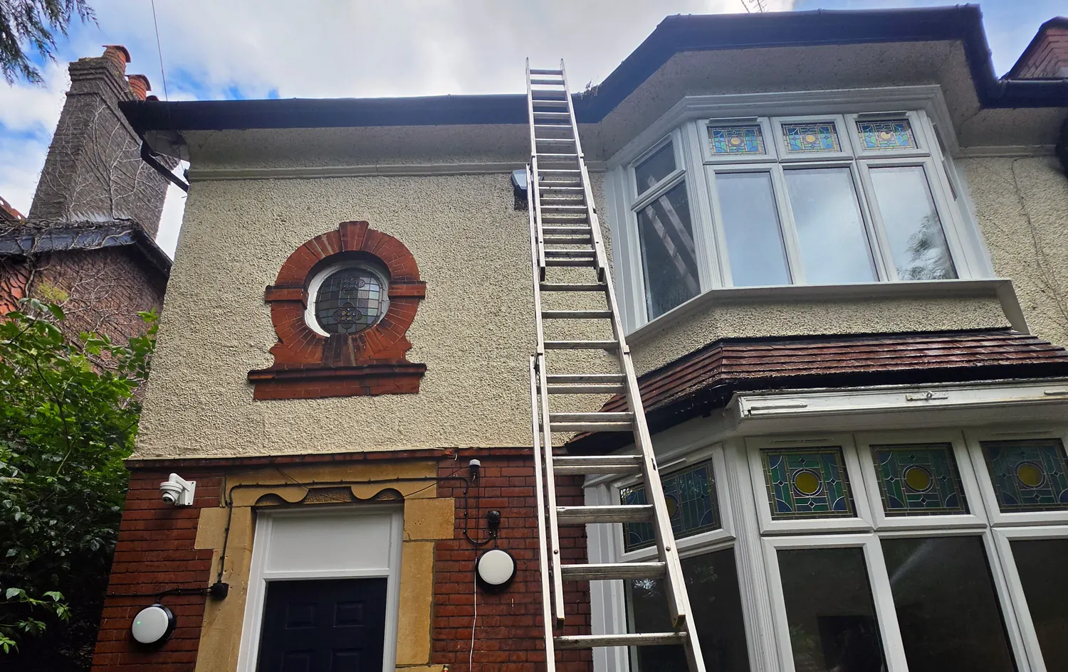 Large traditional Luton home cleaned by ECS - full exterior cleaning project, June 2026