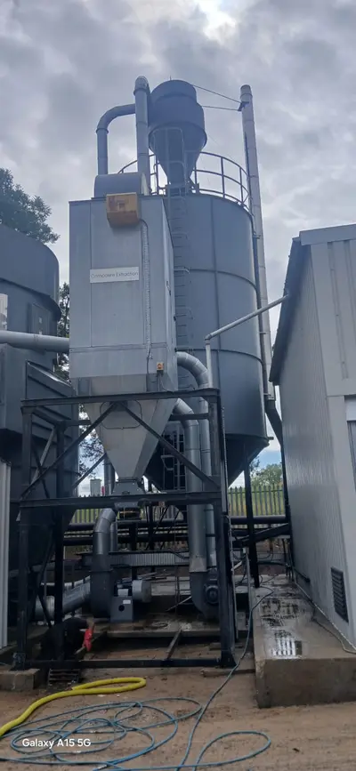 Industrial Facility and Extraction System Exterior Cleaning - AJB Group, Corby (July 2025) - photo 13