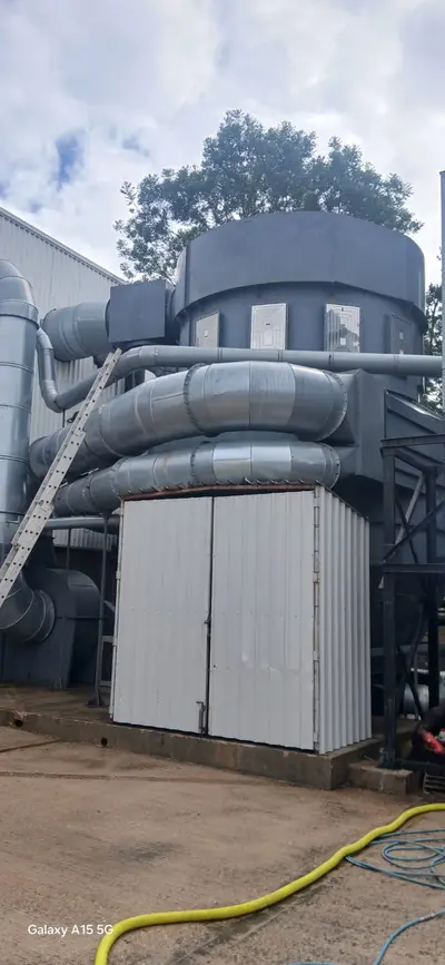 Industrial Facility and Extraction System Exterior Cleaning - AJB Group, Corby (July 2025) - photo 16