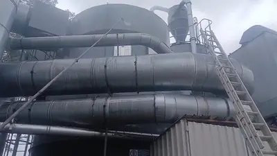 Industrial Facility and Extraction System Exterior Cleaning - AJB Group, Corby (July 2025) - photo 2