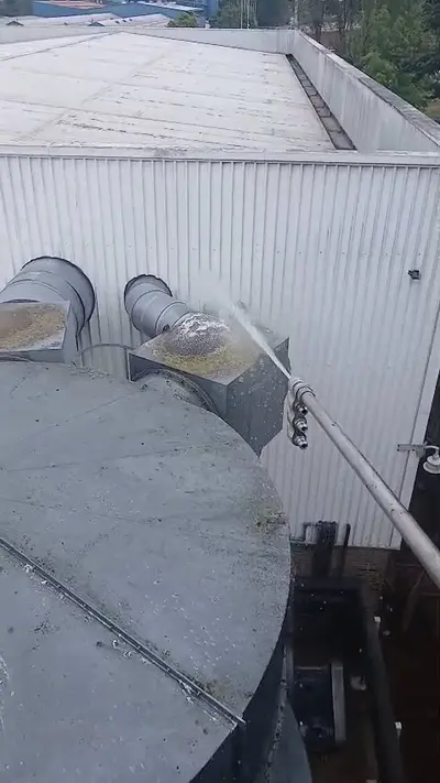 Industrial Facility and Extraction System Exterior Cleaning - AJB Group, Corby (July 2025) - photo 3