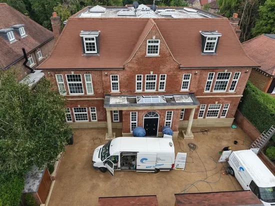 Private Mansion Roof and Skylight Cleaning - Harrow (July 2025)