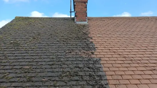 Residential Roof Cleaning - Clay and Concrete Tiles, Northampton (September 2025 - January 2026)