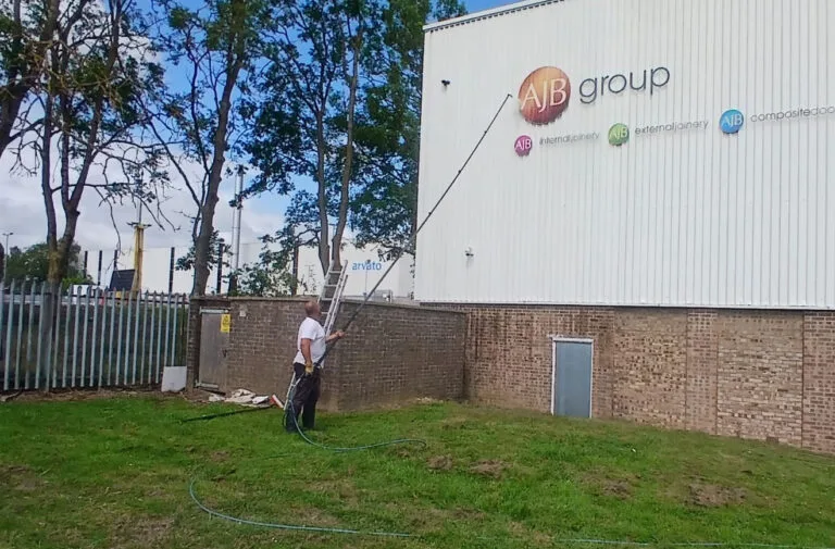 Warehouse Cladding Cleaning -AJB Group, Corby (July 2025) - photo 2